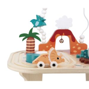 Dino – Mesa de Actividades Dino – Juego de madera – Janod – Desarrollo sensorial y motricidad desde 12 meses