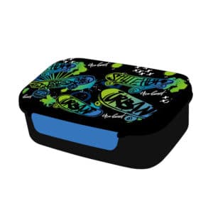 Fiambrera rígida Foody Skate Night – Fiambrera escolar resistente – CoolPack – Comidas siempre seguras y organizadas