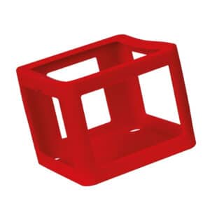 Funda Protectora Babam Roja – Accesorio para FABA Cuentacuentos – Protección anticaídas y agarre seguro