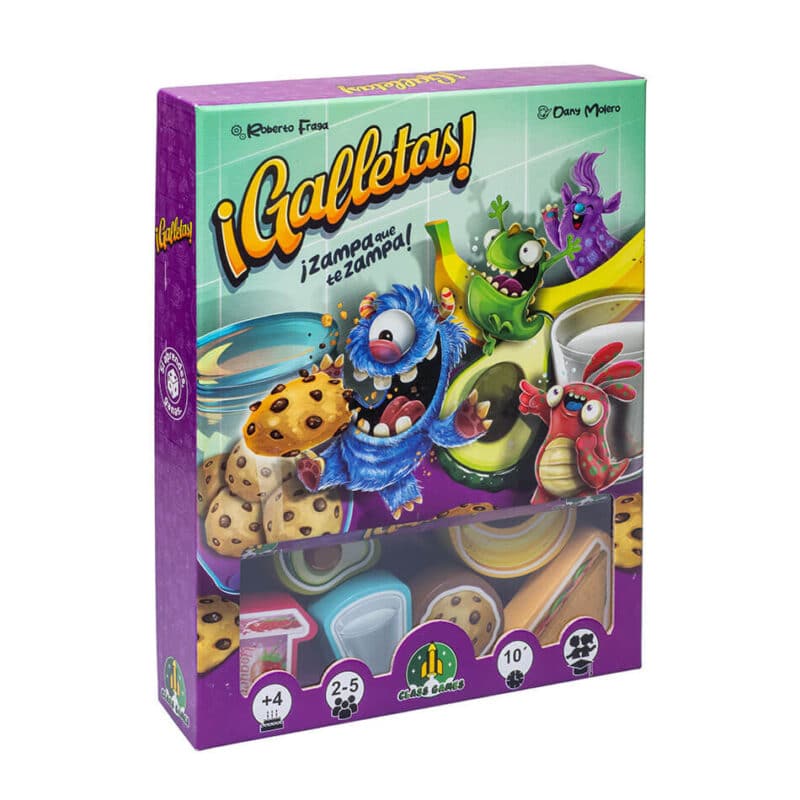 Galletas – Juego de mesa educativo – Falomir – Observación y alimentación saludable desde 4 años