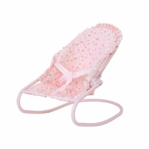 Hamaca para Muñecas Flowers Personalizable – Accesorio infantil plegable – Monnëka – Diseño floral y personalizable desde 3 años