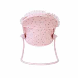 Hamaca para Muñecas Flowers Personalizable – Accesorio infantil plegable – Monnëka – Diseño floral y personalizable desde 3 años