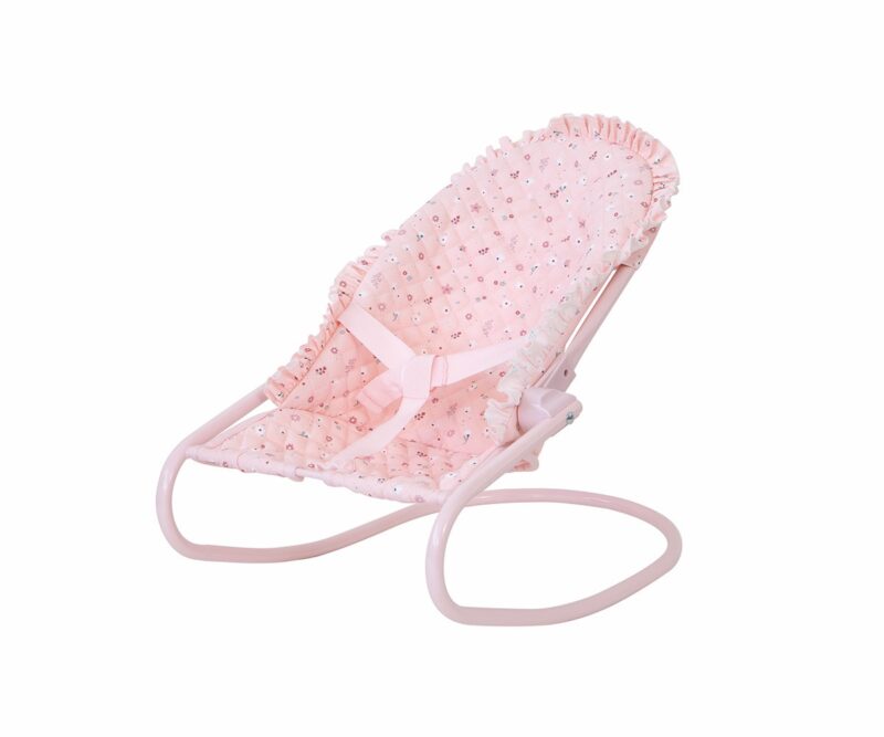 Hamaca para Muñecas Flowers Personalizable – Accesorio infantil plegable – Monnëka – Diseño floral y personalizable desde 3 años