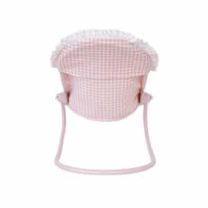 Hamaca para Muñecas Vichy Personalizable – Accesorio infantil plegable – Monnëka – Diseño clásico y personalizable desde 3 años