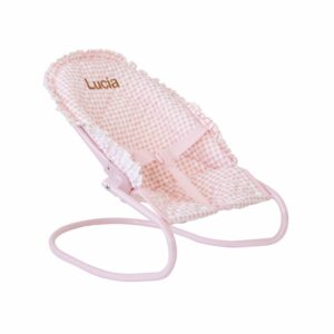 Hamaca para Muñecas Vichy Personalizable – Accesorio infantil plegable – Monnëka – Diseño clásico y personalizable desde 3 años