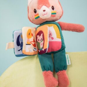 Jeanne cuentoabrazo – Libro blando sensorial para bebés – Lilliputiens – Lectura y estimulación desde 6 meses