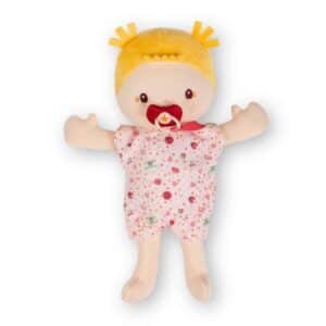 Léna muñeca y asiento de bicicleta – Muñeca blanda con accesorios – Lilliputiens – Juego simbólico desde 2 años