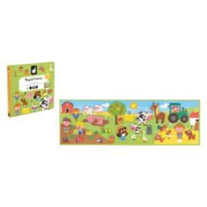 Magneti’Stories La Granja – Juego magnético portátil – Janod – Imaginación y juego simbólico desde 3 años