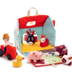 Mi primera granja – Set sensorial y educativo – Lilliputiens – Juego de descubrimiento desde 18 meses