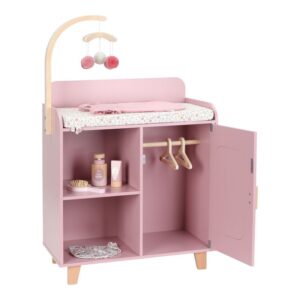 Mueble Cambiador FSC – Little Dutch – Juego de imitación de madera – Cuidado de muñecas desde 3 años