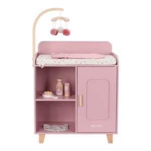 Mueble Cambiador FSC – Little Dutch – Juego de imitación de madera – Cuidado de muñecas desde 3 años