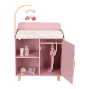 Mueble Cambiador FSC – Little Dutch – Juego de imitación de madera – Cuidado de muñecas desde 3 años