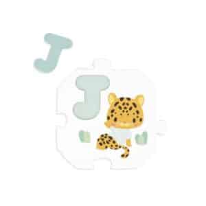 Pure – Puzzle Mi Primer Abecedario – Juego educativo de madera – Janod – Aprendizaje de letras y motricidad desde 2 años