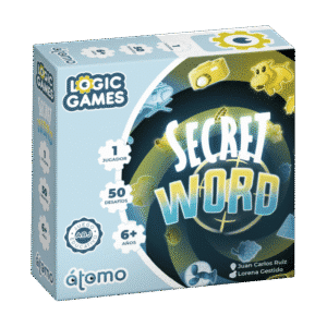 Secret Word – Juego de mesa educativo de palabras – Átomo Games – Adivina la palabra secreta desde 6 años