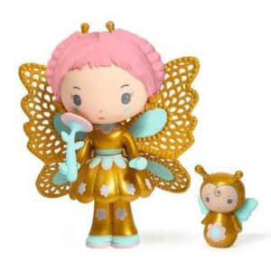 Tinyly Hortense & Fly – Figura coleccionable con compañero – Djeco – Juego narrativo desde 4 años