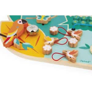 Tropik – Busy Board Cocodrilo – Panel sensorial de actividades – Janod – Motricidad y exploración desde 18 meses