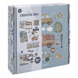 Caja de Creatividad XL Jim – Set artístico completo – Little Dutch – Manualidades y arte desde 3 años