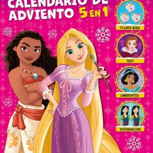 Calendario de adviento Princesas 5 en 1