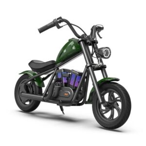 Cruiser 12 PLUS – Moto eléctrica infantil 12 pulgadas – HYPER – Con humo, luces y Bluetooth desde 7 años
