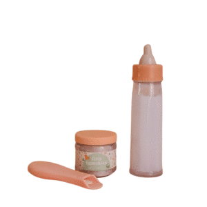 Set Regalo Biberón y Tarro de Cereales Tiny Tummies – Tiny Harlow – Juego de imitación con efecto mágico desde 3 años