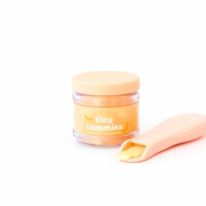 Set de Tarro y Cuchara Potito de Plátano para Muñecos – Juego de imitación – Alimenta y cuida como los mayores desde 3 años