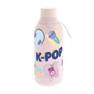 Botella Térmica 500 ml Pink K-Pop – Botella isotérmica colección K-Pop – Lovely Story