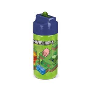 Botella ecozen hidro pequeña 430ml. Minecraft