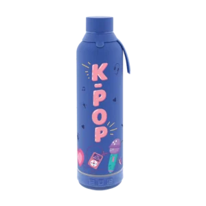 Botella térmica 600 ml con altavoz K-Pop Mazarine – Botella con música integrada – Lovely Story – Estilo K-Pop