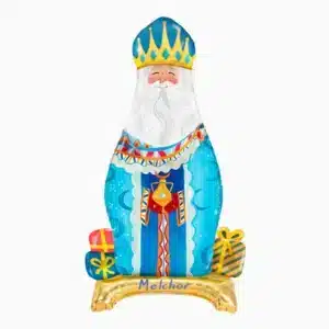 Globo foil base pie Melchor 110cm