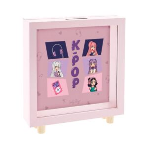 Hucha Pink K-Pop – Hucha decorativa colección K-Pop – Lovely Story