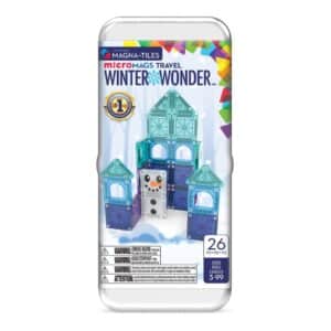 MAGNA-T microMAGS WINTER Travel Set – Set magnético de viaje – MAGNA-TILES – Construcción creativa desde 3 años