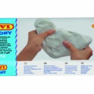 Pasta de modelar Jovi air dry 250g Blanca