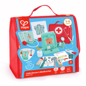 Set Médico del Pequeño Doctor – Juego simbólico de medicina con rayos X – Desarrollo emocional y social desde 3 años