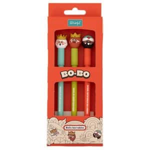 Set de 3 bolis borrables Bo-Bo Papa Reyes magos