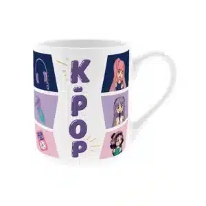 Taza Cerámica 330 ml K-Pop Stars – Taza para bebidas calientes – Lovely Story