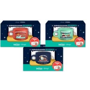 Taza Reyes Magos Mr Wonderful surtidas + chocolate